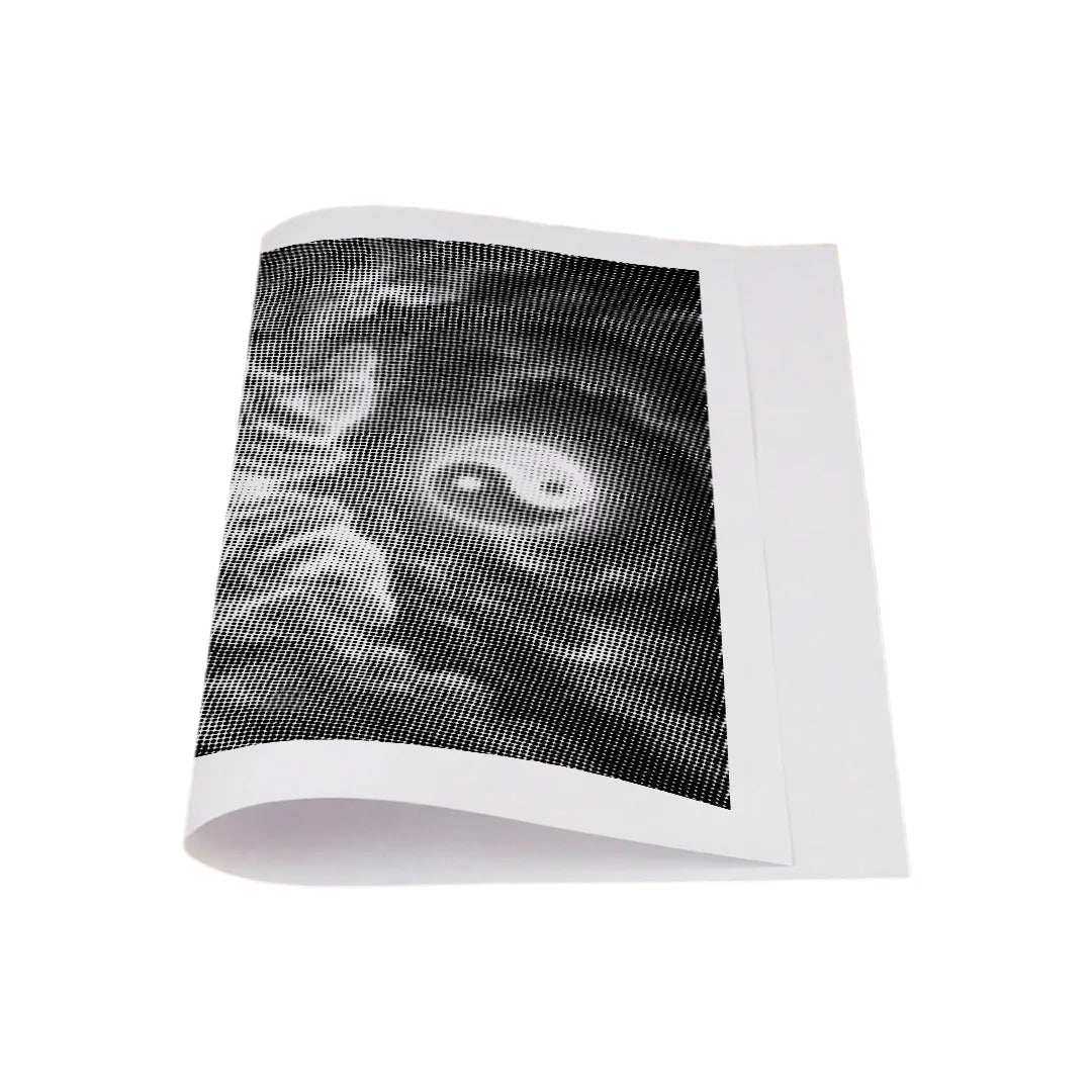 Pittura a punti della cascata Ying Yang