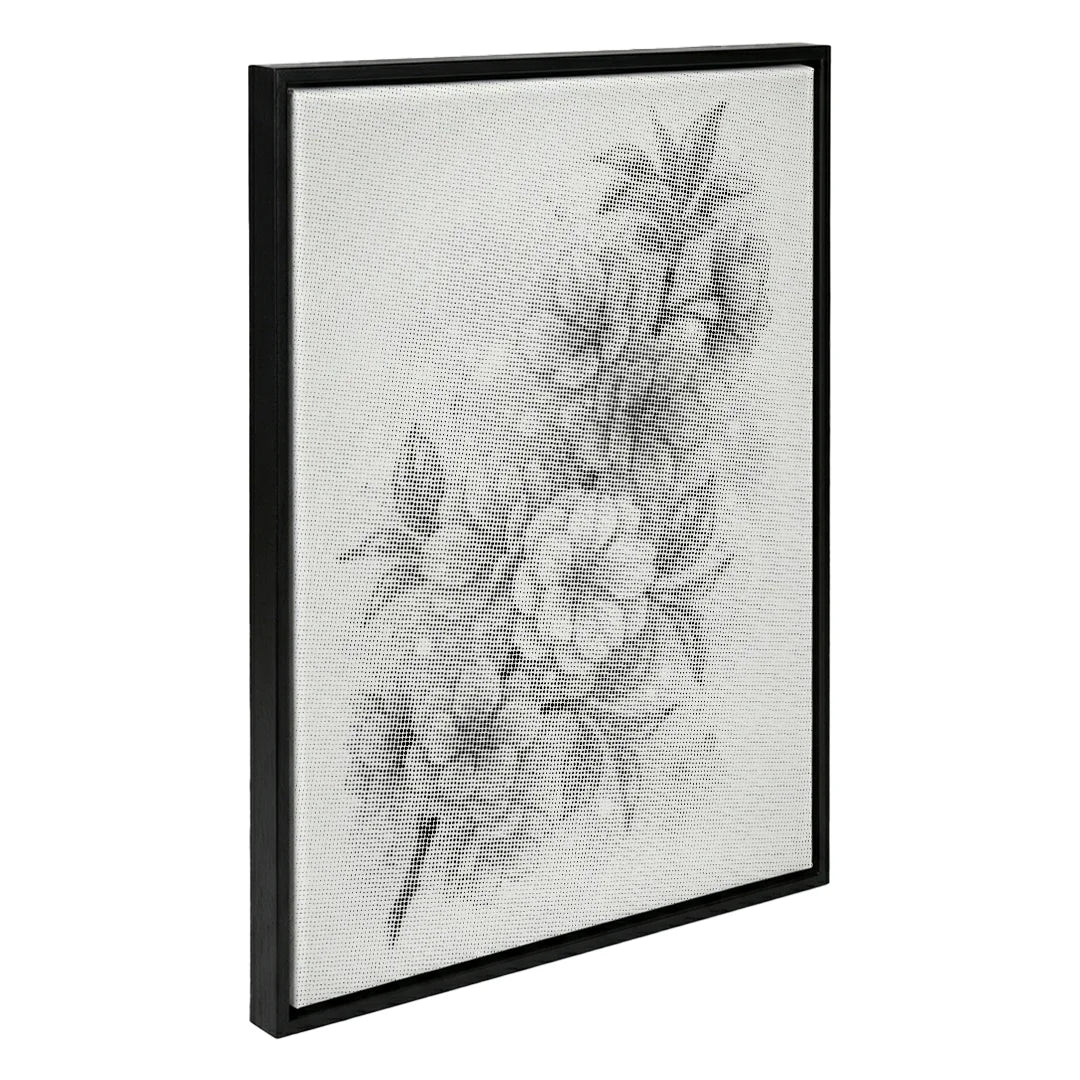 Pittura a punti di fiori di lusso