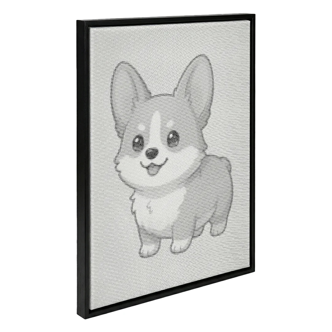 Pittura a punti del cucciolo