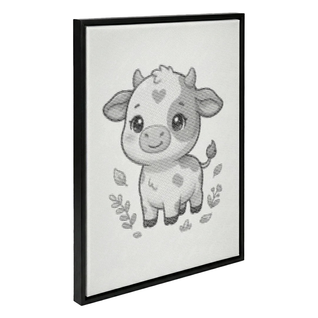 Pittura a punti di mucca