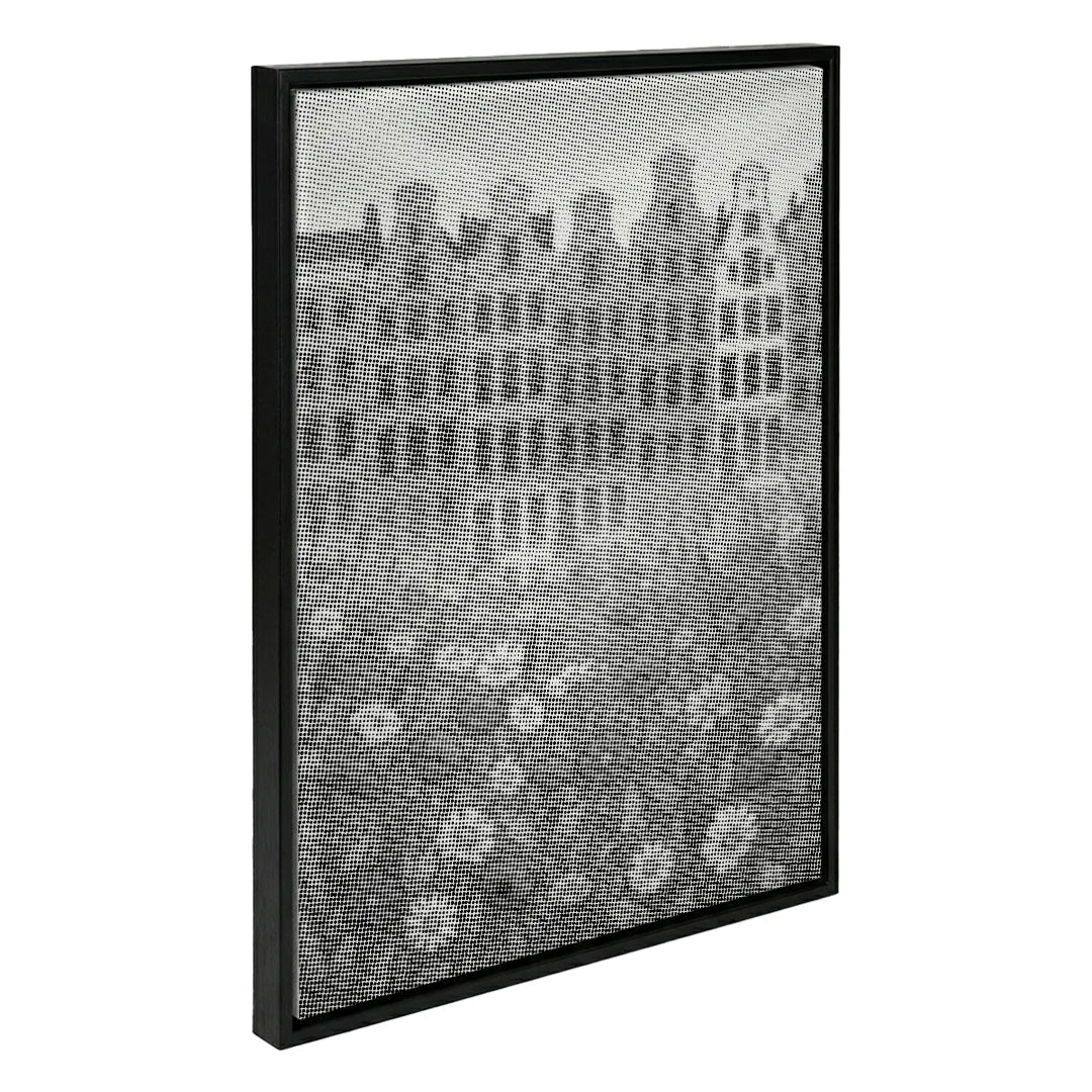 Pittura a punti del mercato dei fiori di Amsterdam