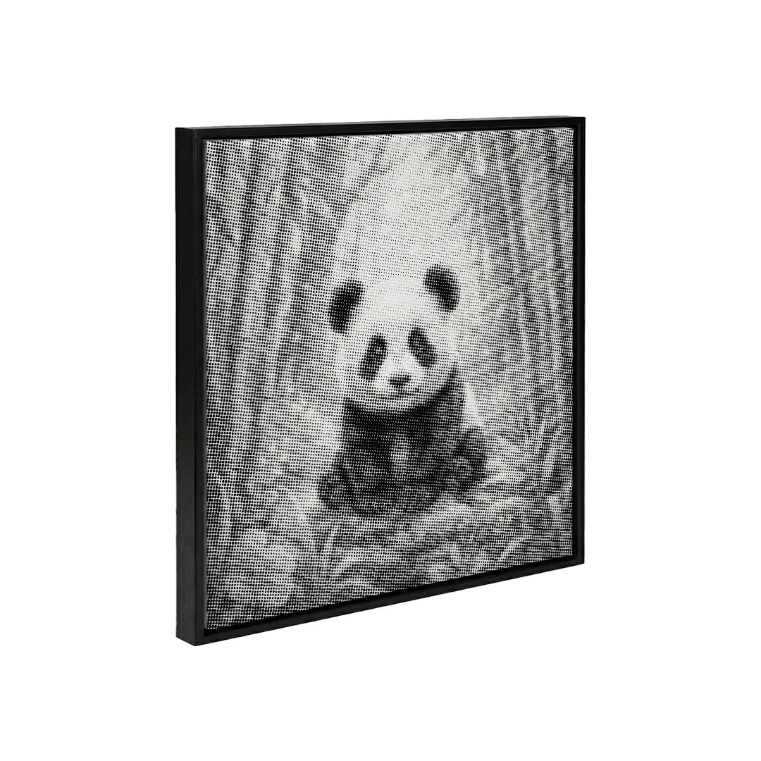 Pittura a punti panda