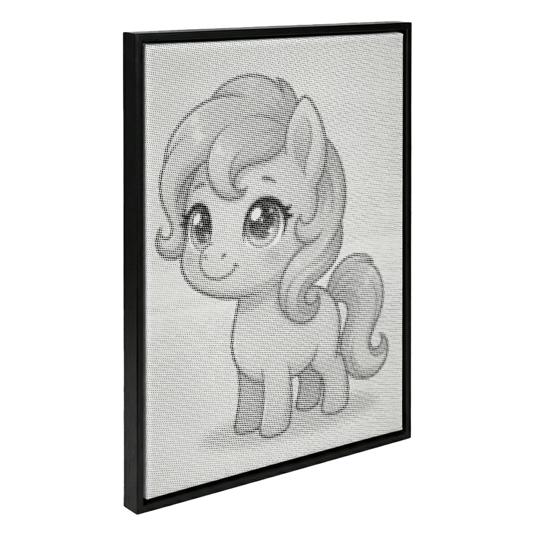 Piccolo dipinto a pois di pony