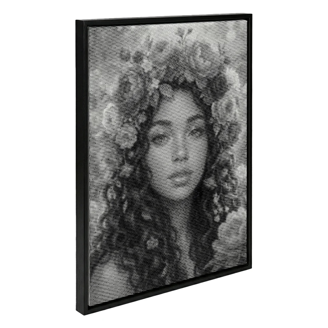 Donne con fiori Dot Painting