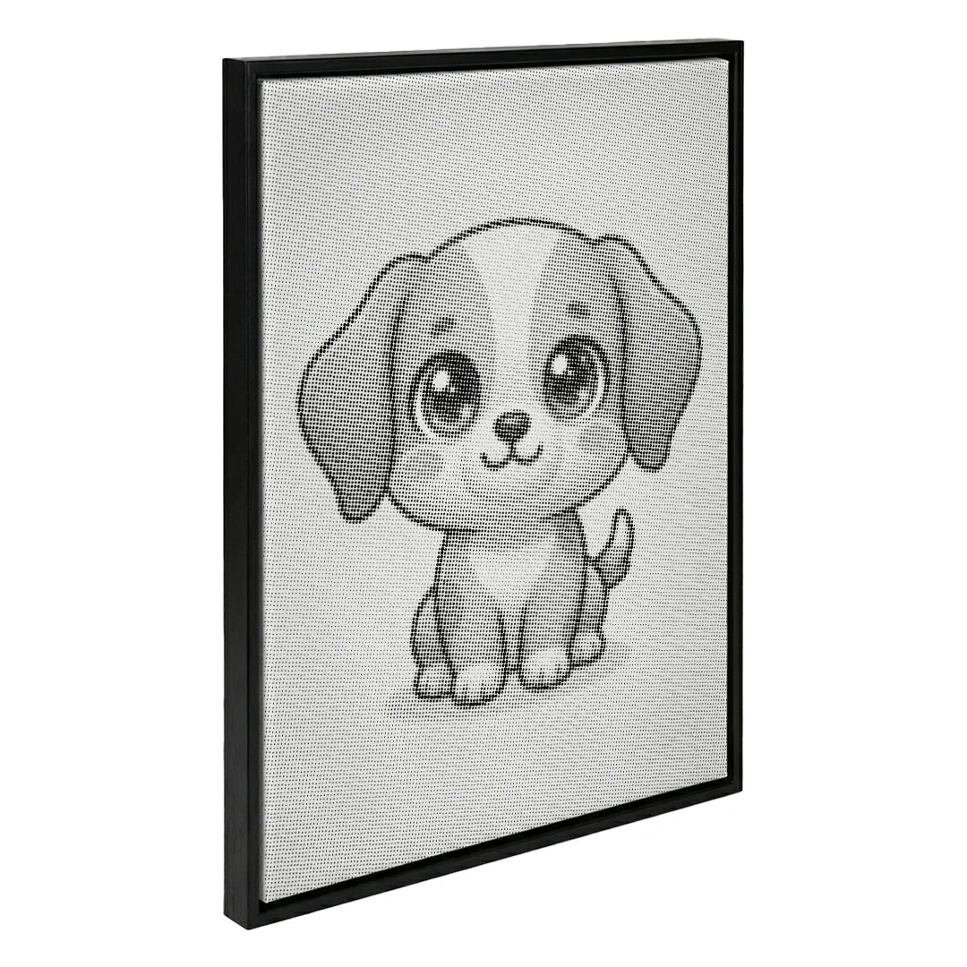 Pittura a 2 punti per cuccioli