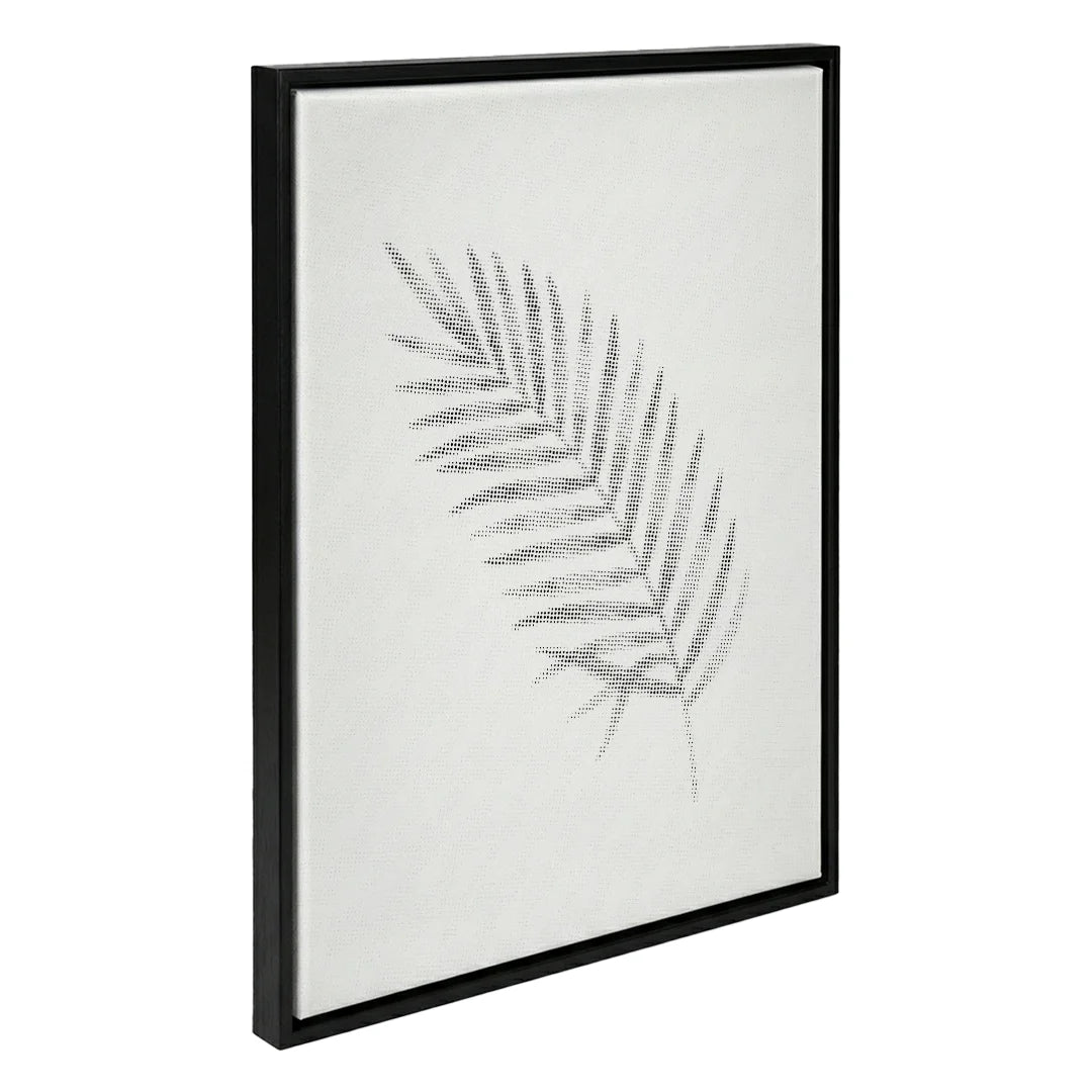 Pittura a punti di foglia di palma