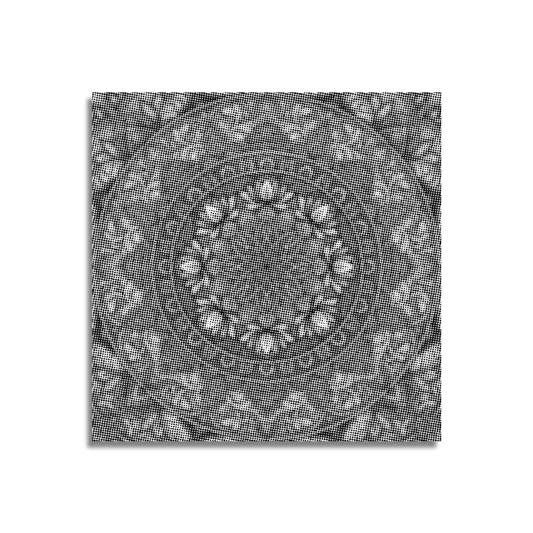 Mandala 8 punti pittura