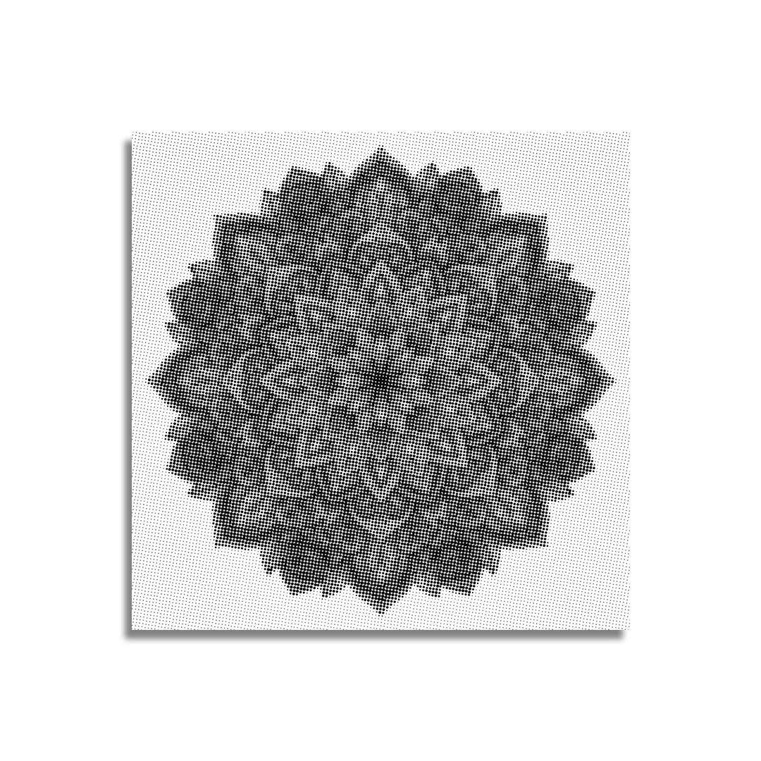 Mandala 7 punti pittura
