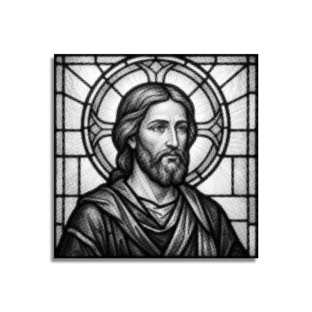 Pittura a punti di Gesù