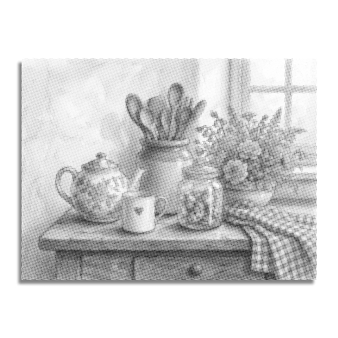 Cucina Still Life Dot Painting