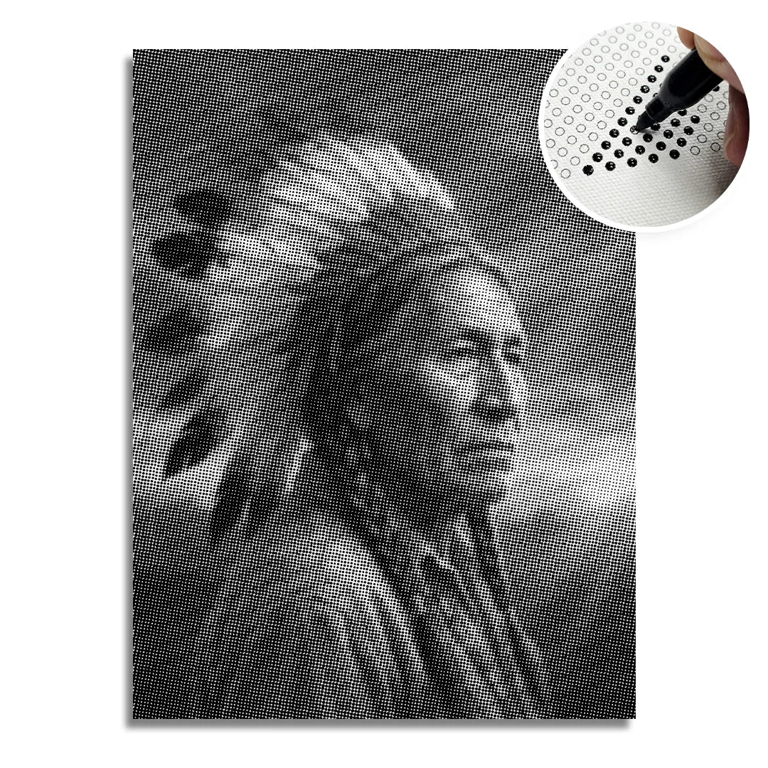 Pittura indiana a punti