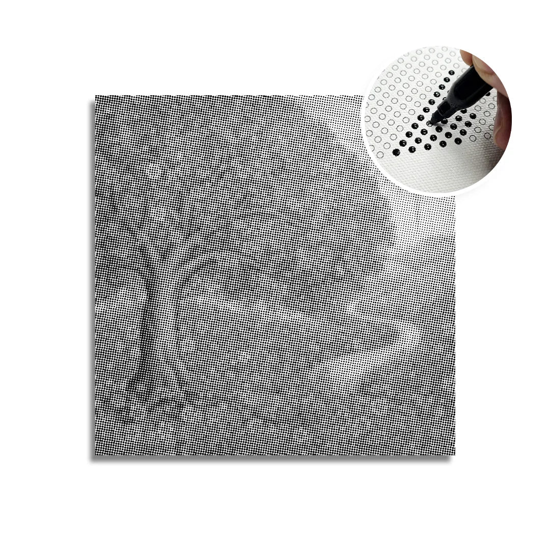 Pittura a pois di gatti tropicali