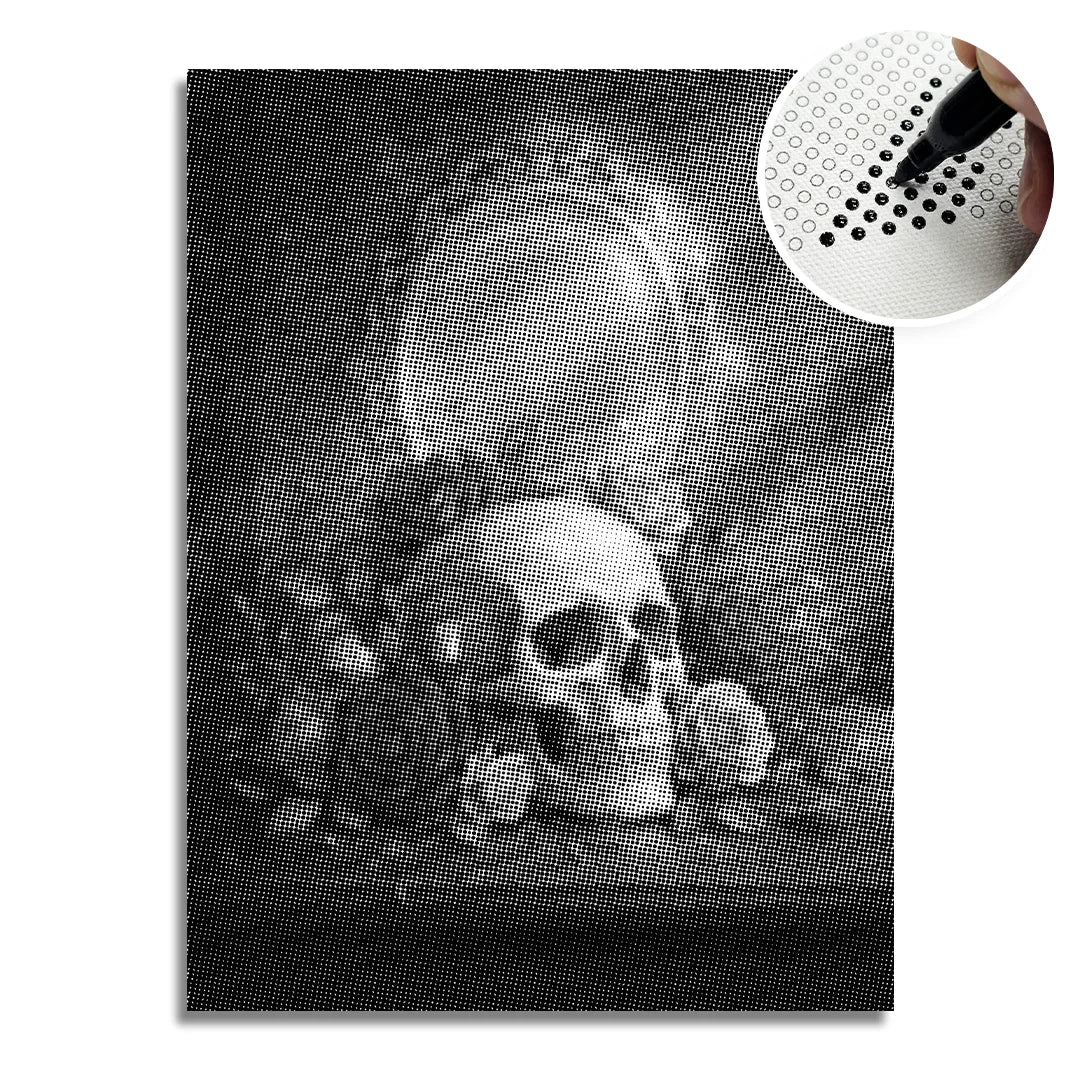 Kit dot painting Lupo