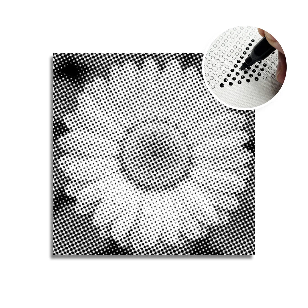 Kit dot painting Lupo