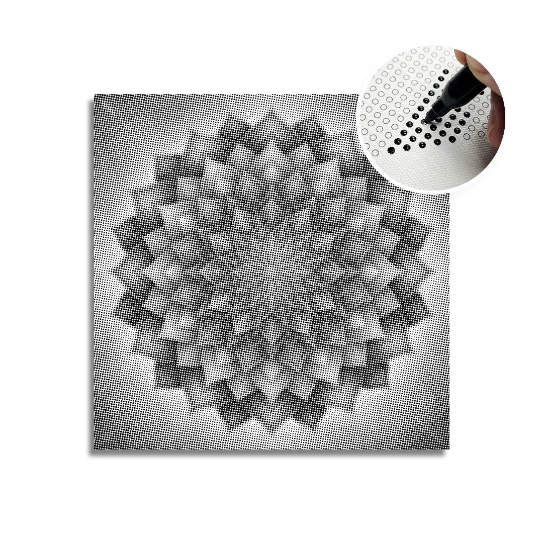 Pittura Mandala a 5 punti