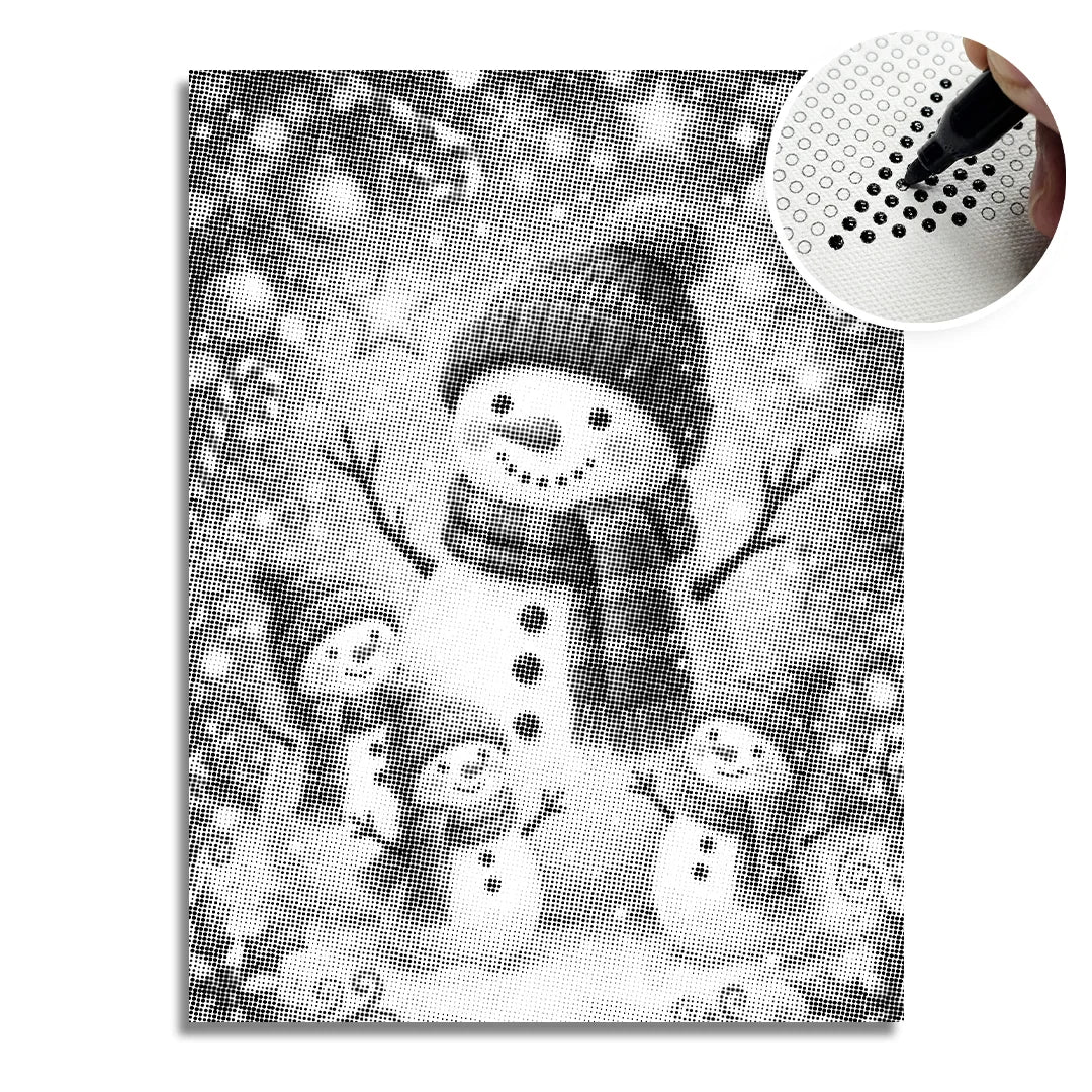 Kit dot painting Lupo