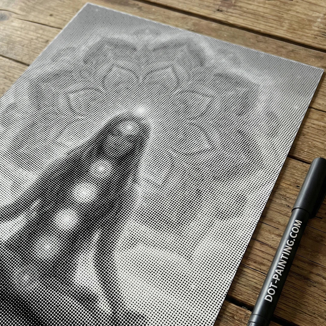Pittura a punti mandala yoga