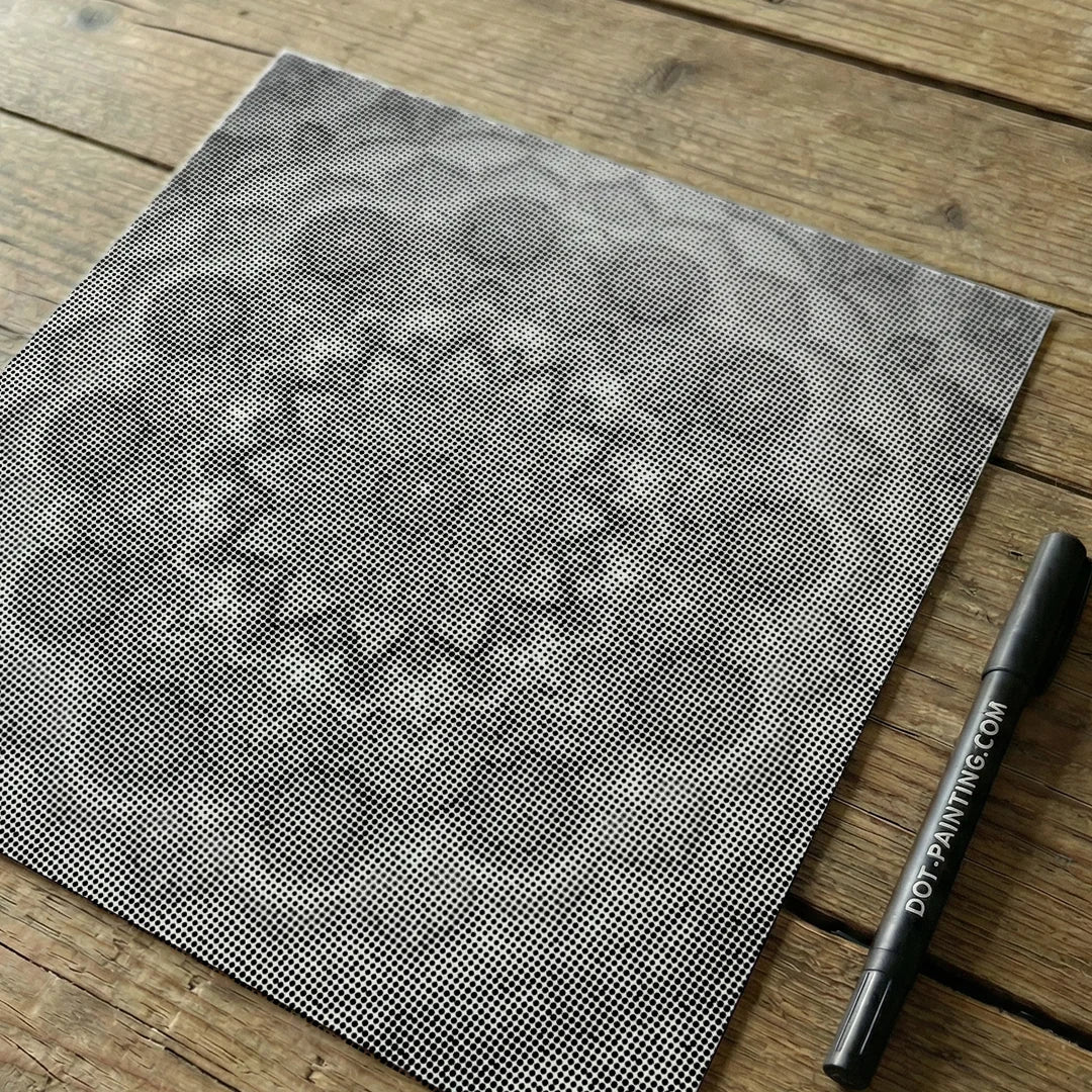 Mandala 4 punti pittura