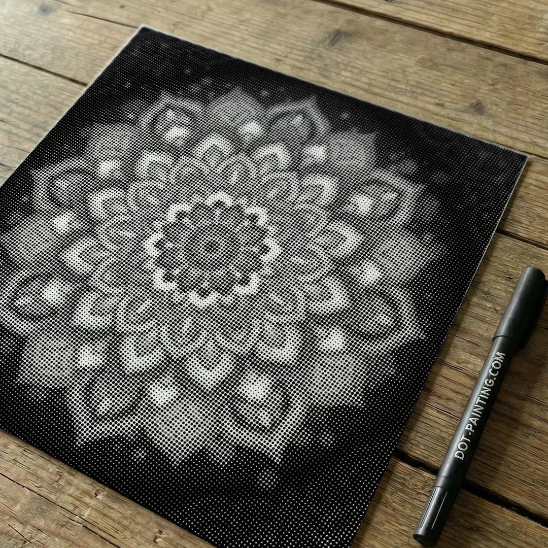 Pittura Mandala a 3 punti