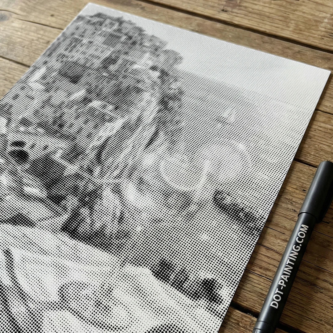 Pittura a punti di limoncello