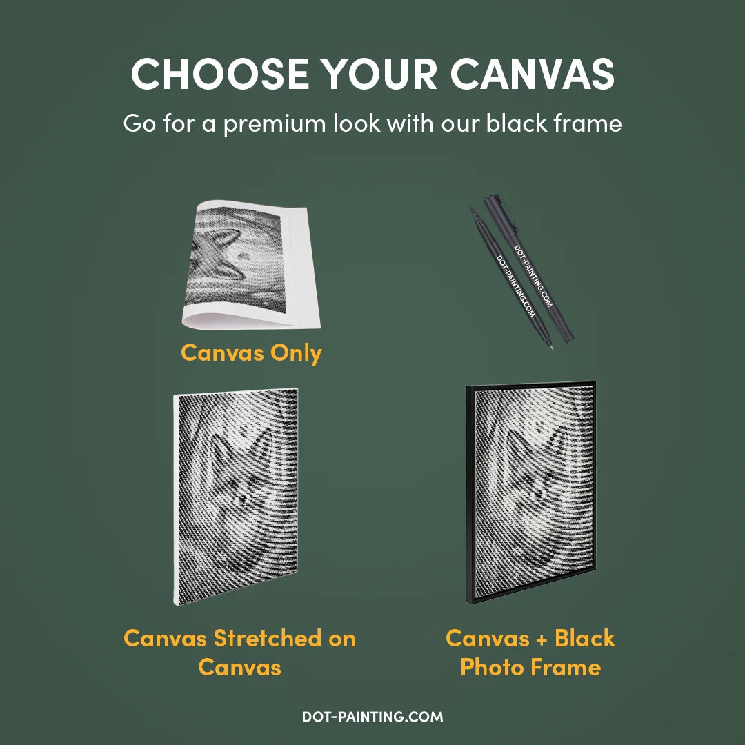 Volpe con pittura a punti di fiori