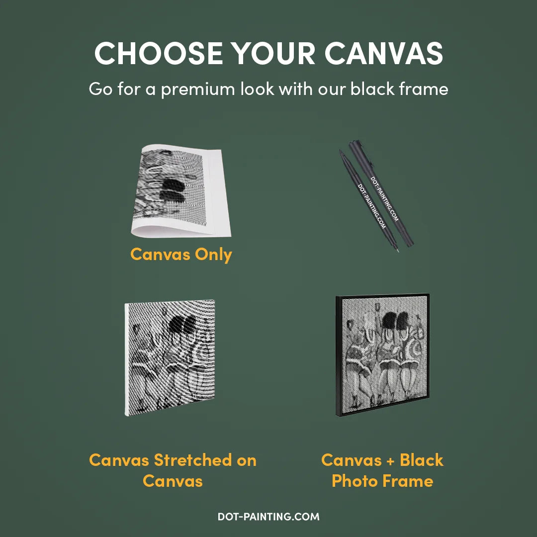 Le signore felici vincono la pittura a punti