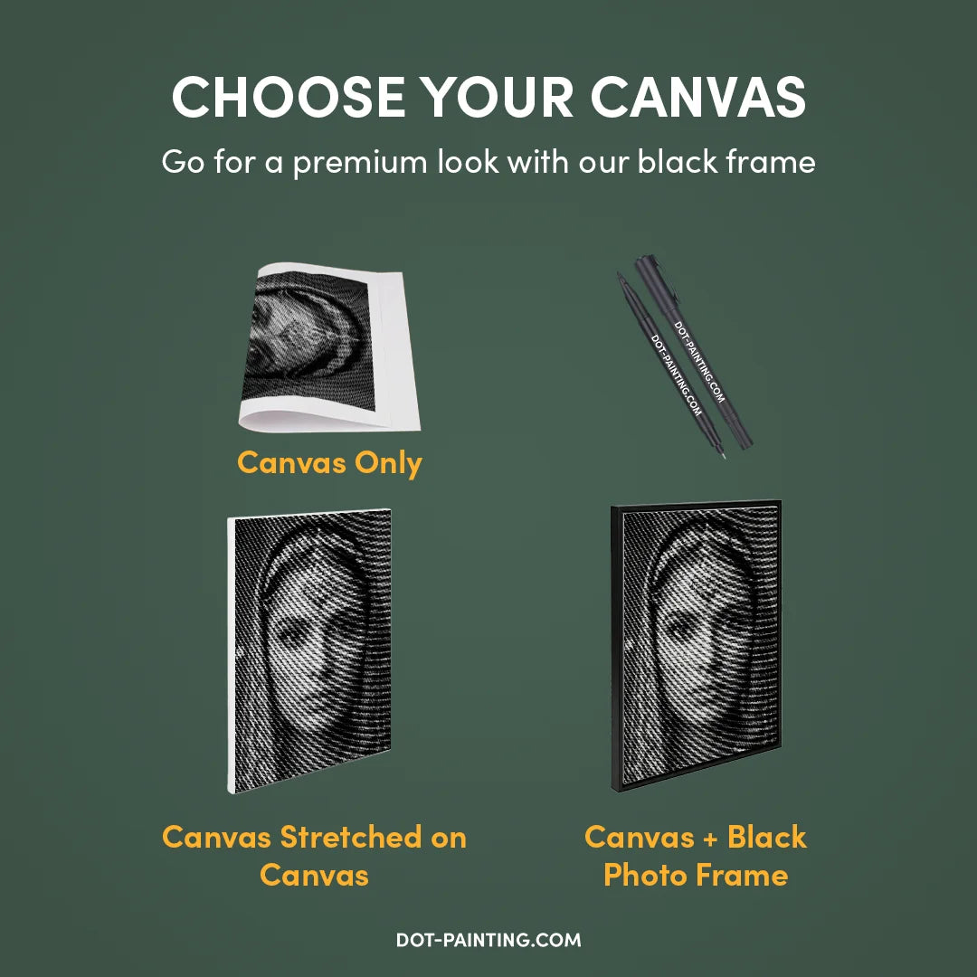 Pittura a punti donna indiana