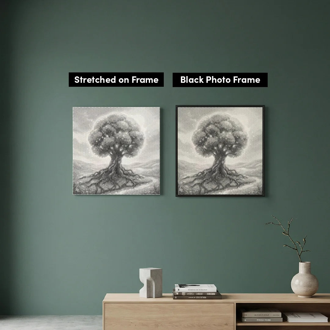 Pittura a punti dell'albero della vita