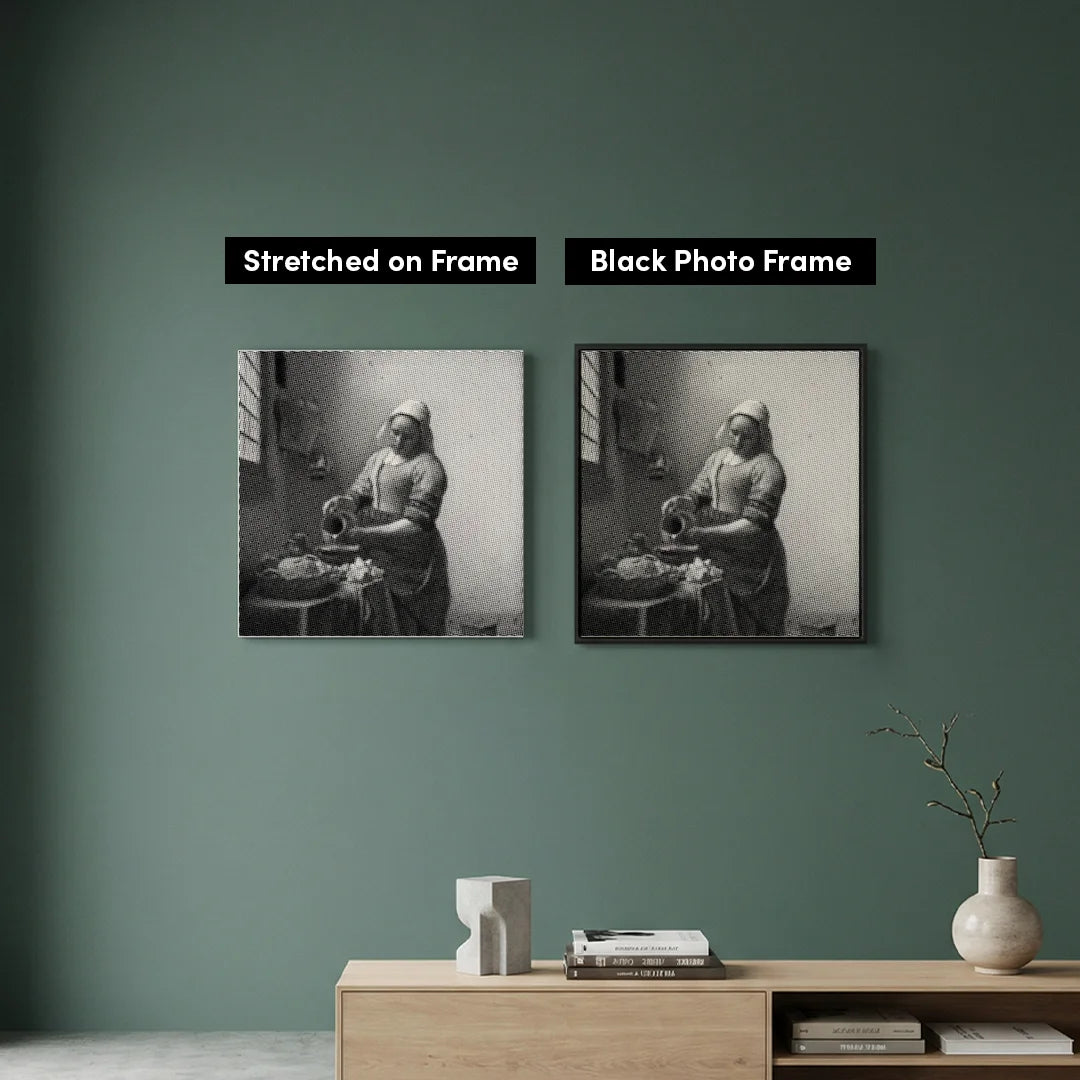 Pittura a punti Milkmaid