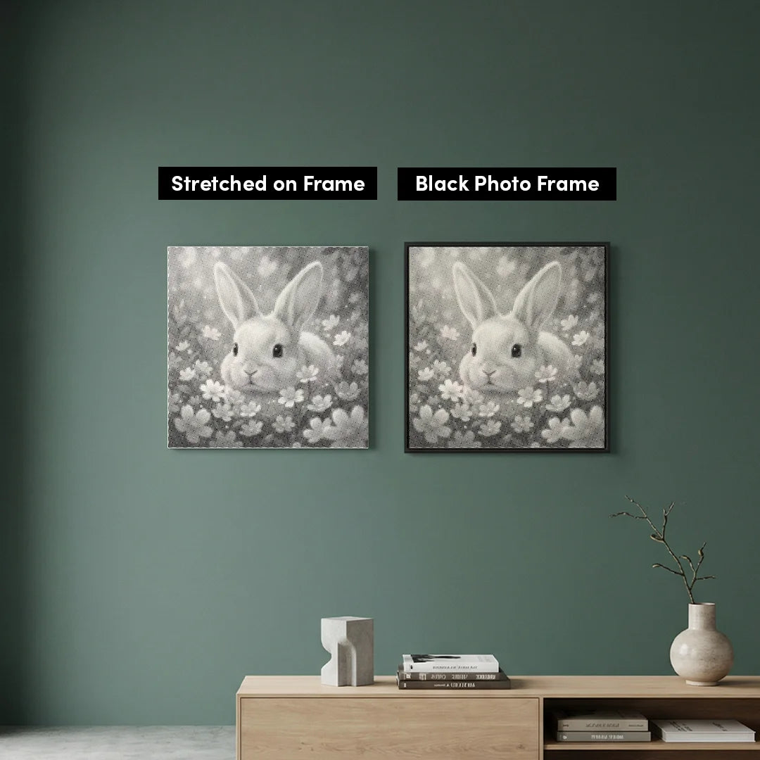 Pittura a punti di coniglio