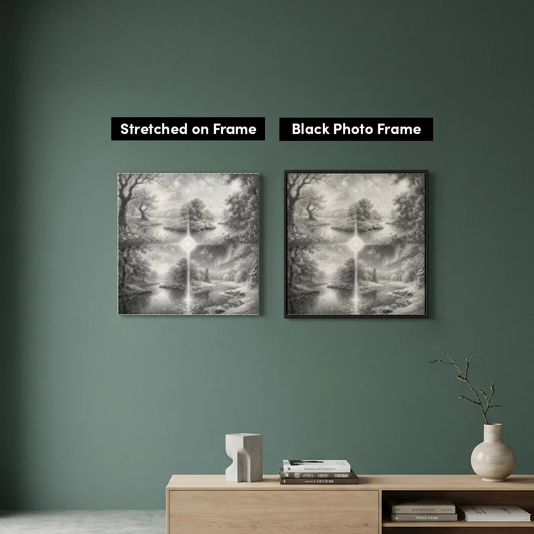 Pittura a punti 4 stagioni