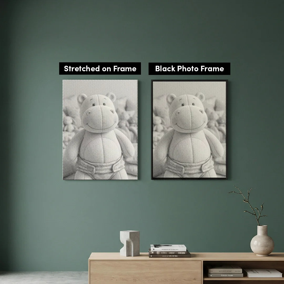 Pittura a punti di ippopotamo