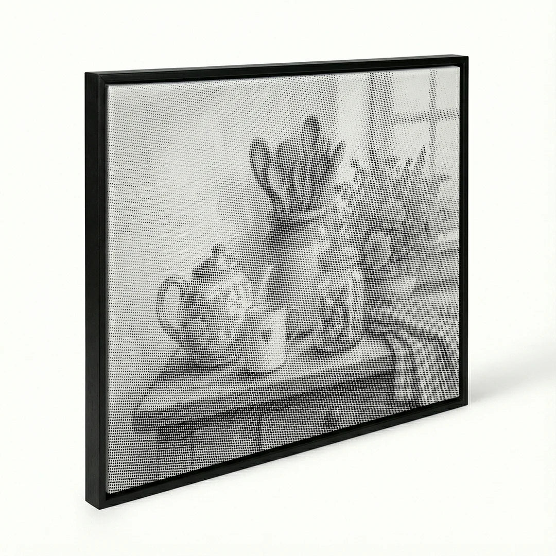 Cucina Still Life Dot Painting