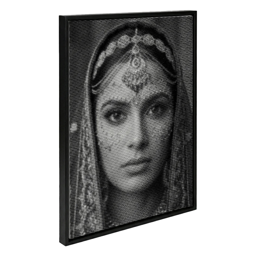 Pittura a punti donna indiana