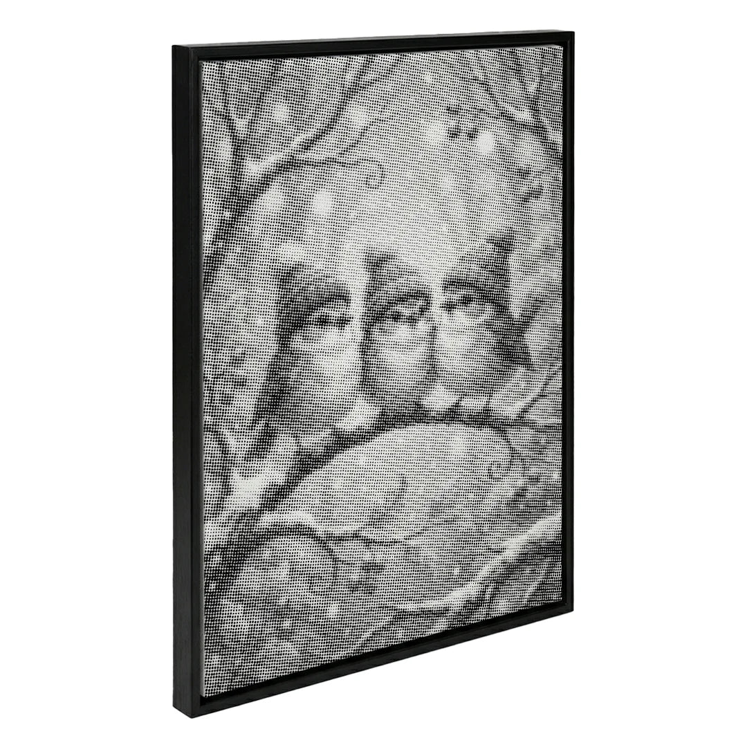 Uccelli con cappelli Dot Painting