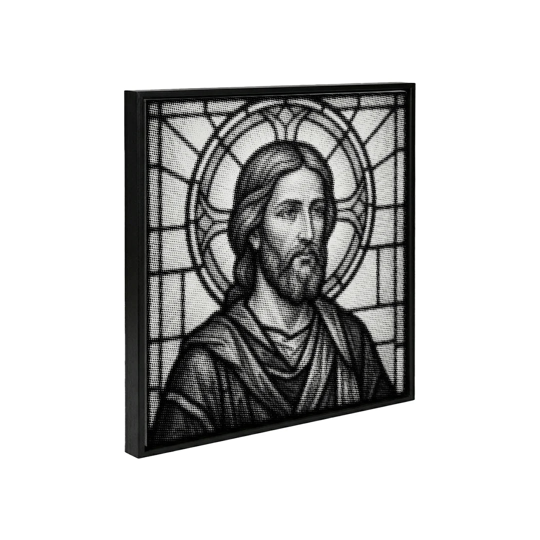 Pittura a punti di Gesù