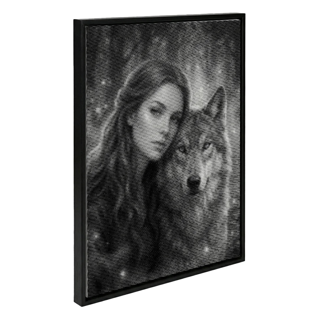 Kit dot painting Lupo