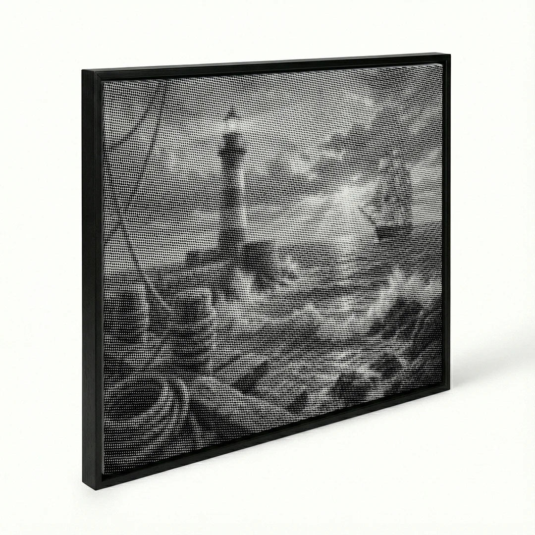 Nave al Faro Dot Painting