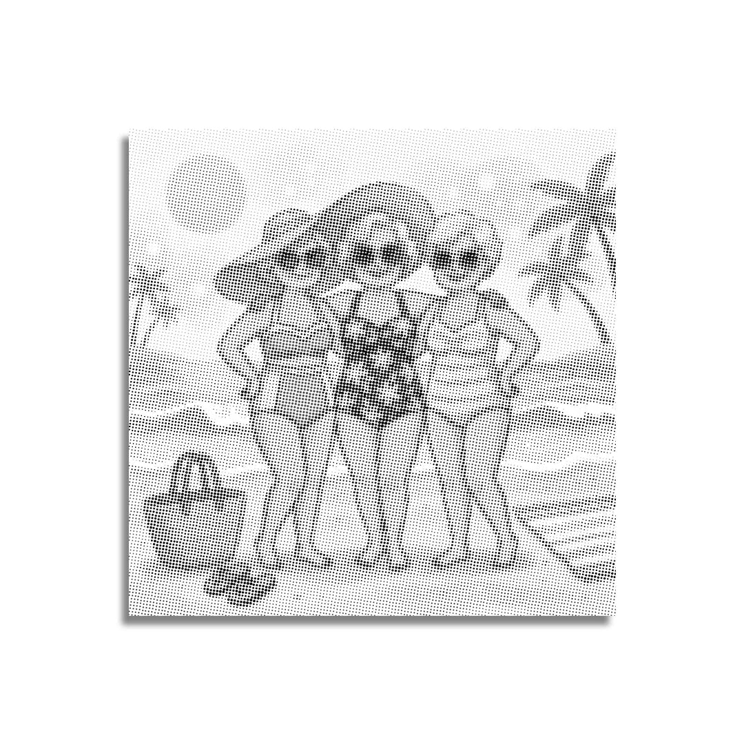 Pittura a punti delle vecchie signore