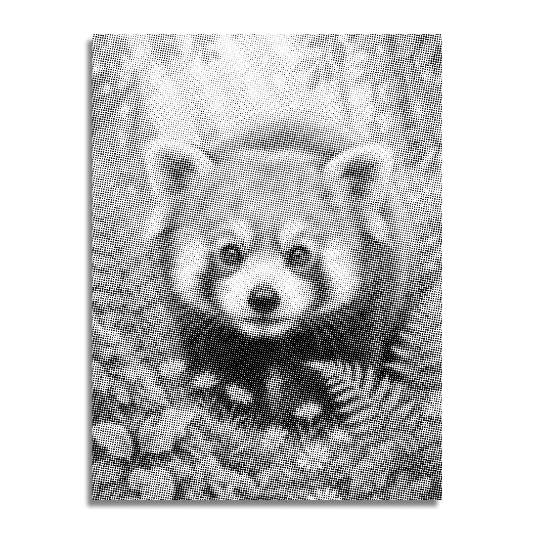 Kit dot painting Lupo