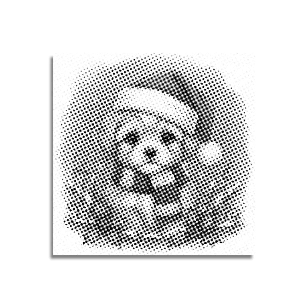 Kit dot painting Lupo