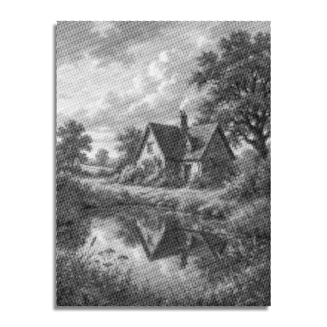 Casa sulla brughiera Dot Painting