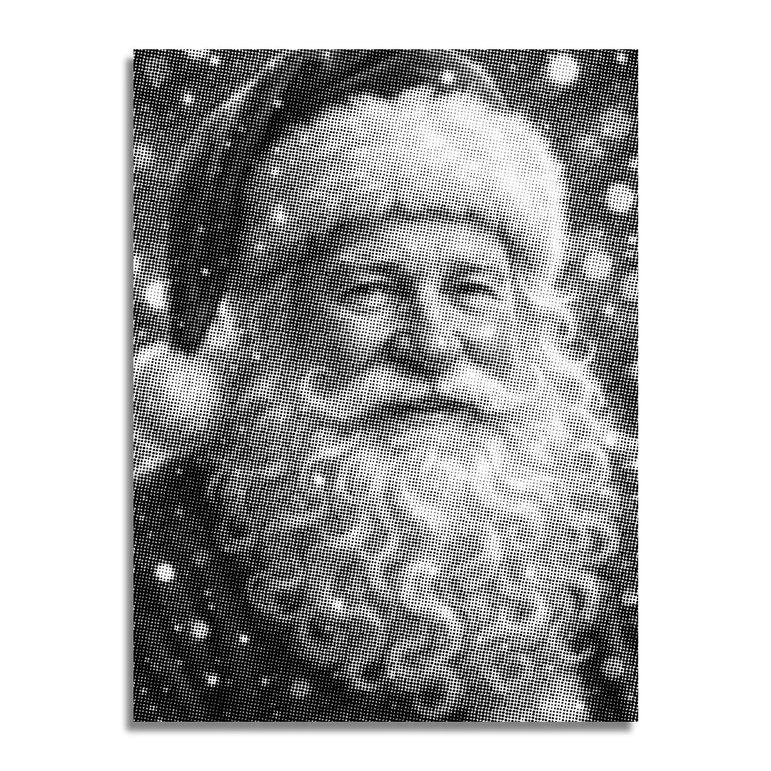 Pittura di Babbo Natale a 2 punti