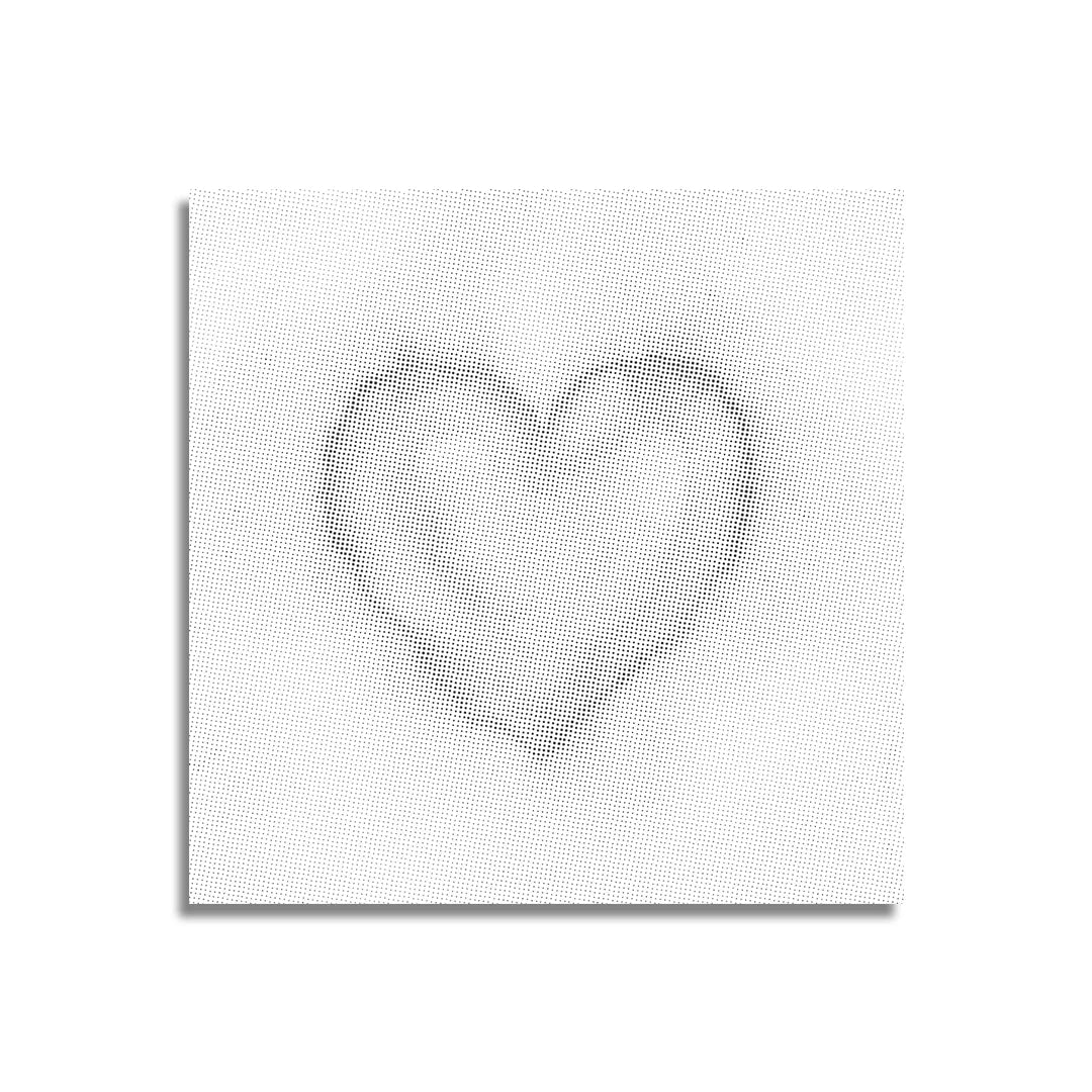 Pittura a punti del cuore dei punti