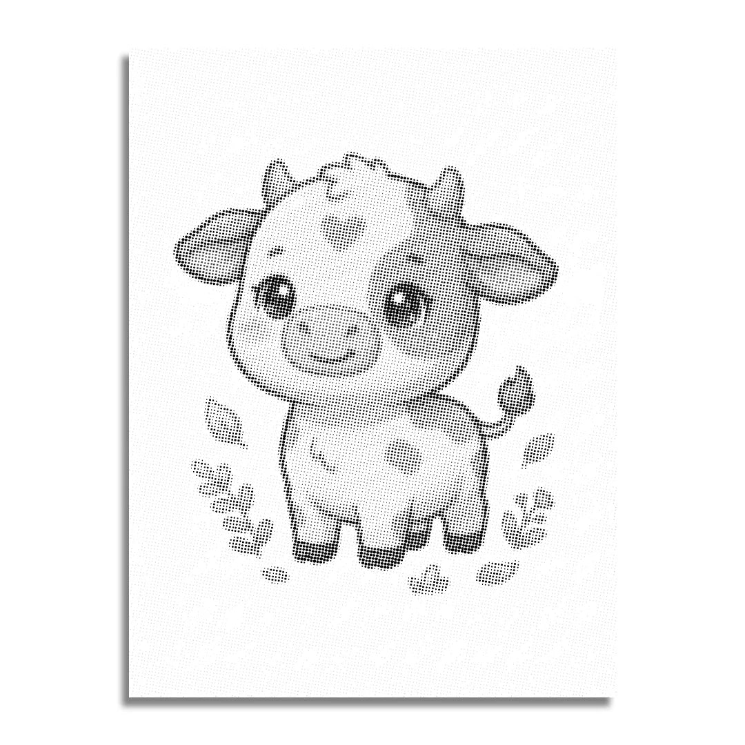 Kit dot painting Lupo