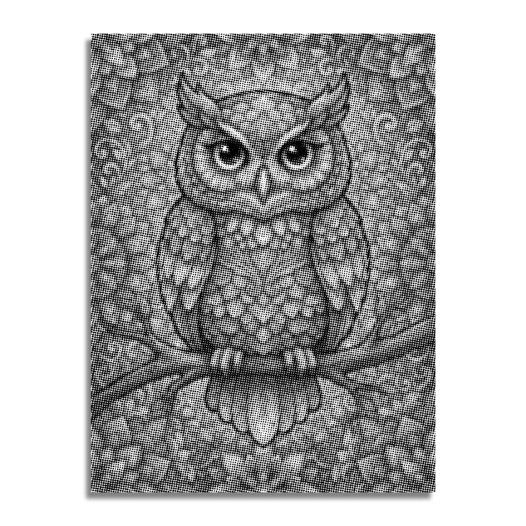 Kit dot painting Lupo