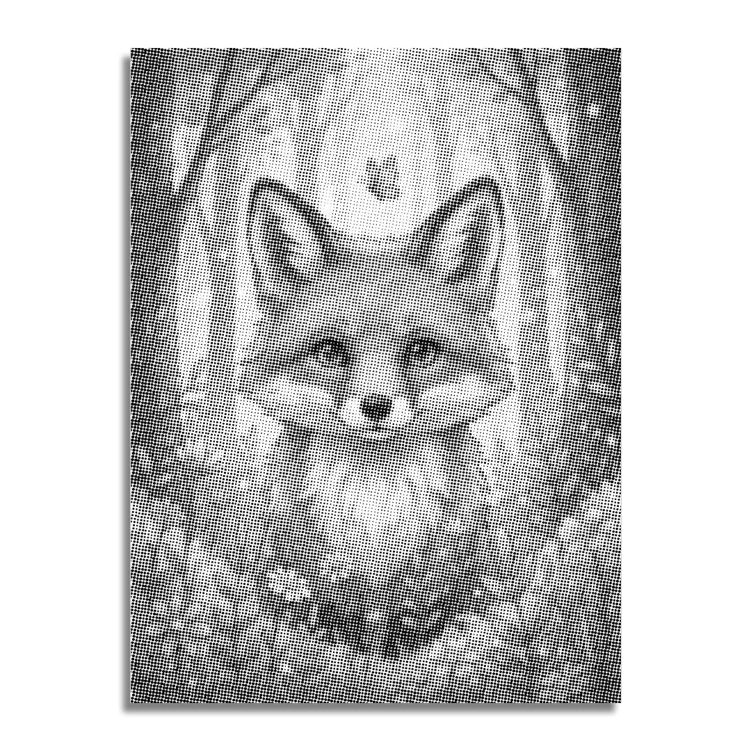 Kit dot painting Lupo