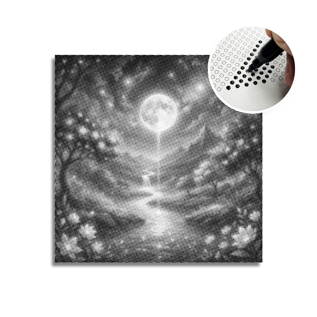 Pittura a punti di paesaggi da sogno