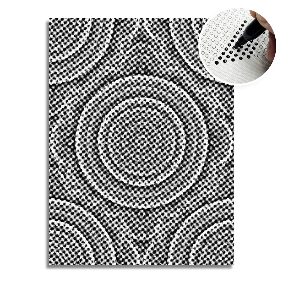 Kit dot painting Lupo