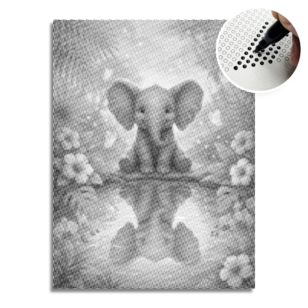 Kit dot painting Lupo